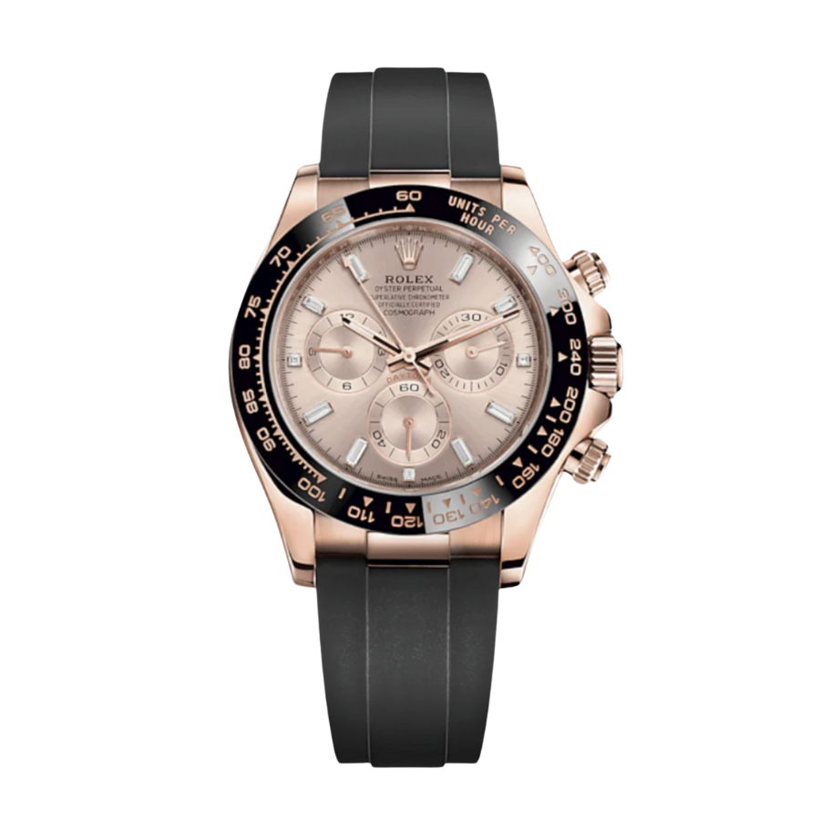 Daytona baguette diamond sundust dial 40mm
