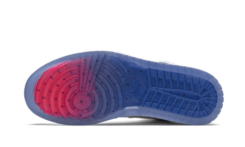 Zoom White Racer Blue